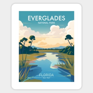 EVERGLADES NATIONAL PARK Art Sticker